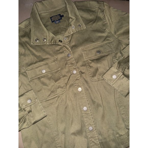 Pendleton Malin army green jacket, women’s large - Picture 1 of 7